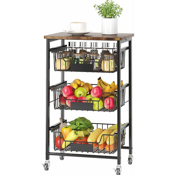 A Home Kitchen Utility Cart Wayfair